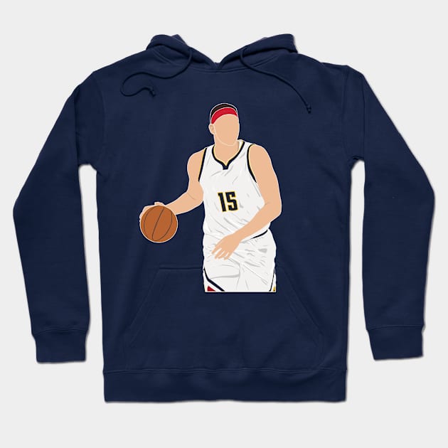 Nikola Jokic Denver Nuggets MVP Hoodie by BuzzerBeater00